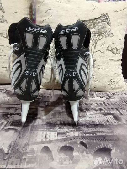 Коньки хоккейные ссм 43 размер
