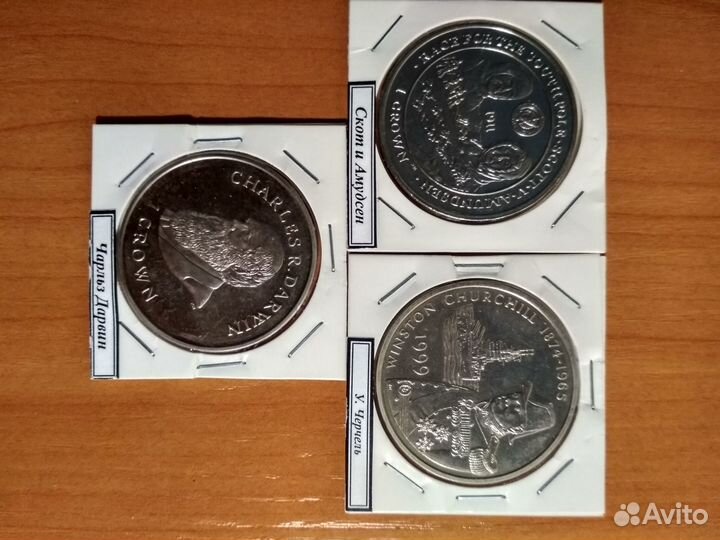 Монеты острова мэн