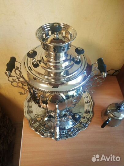 Комбенированный самовар дрова +электрический