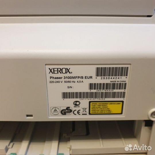 Принтер Лазерный Мфу xerox 3100MFP/S EUR