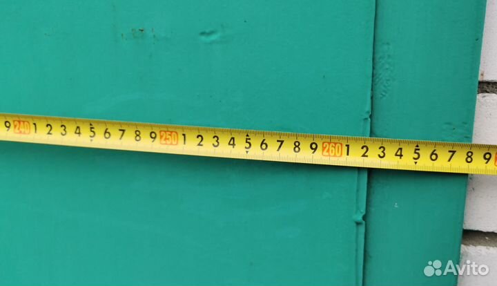 Ворота гаражные металлические распашные бу