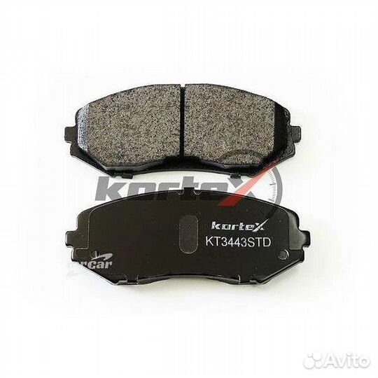 Колодки дисковые Kortex KT3443STD