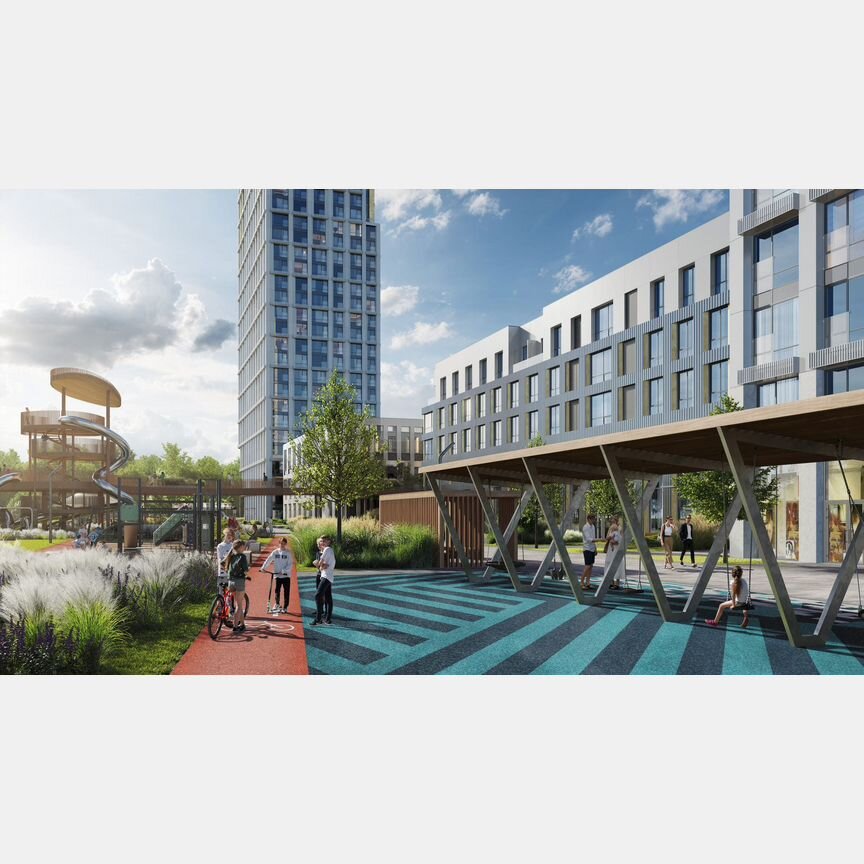 3-к. квартира, 66,2 м², 6/29 эт.