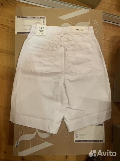 Шорты джинсовые женские zara