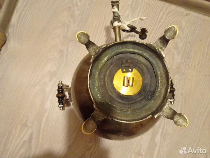 Самовар угольный старинный