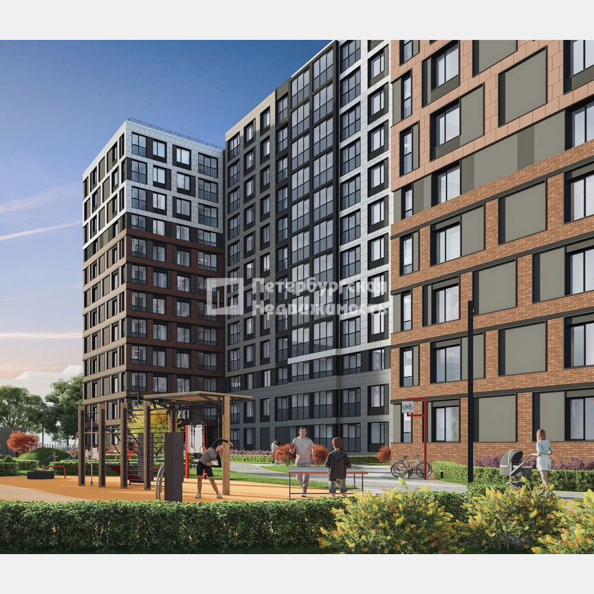 3-к. квартира, 84,2 м², 9/12 эт.