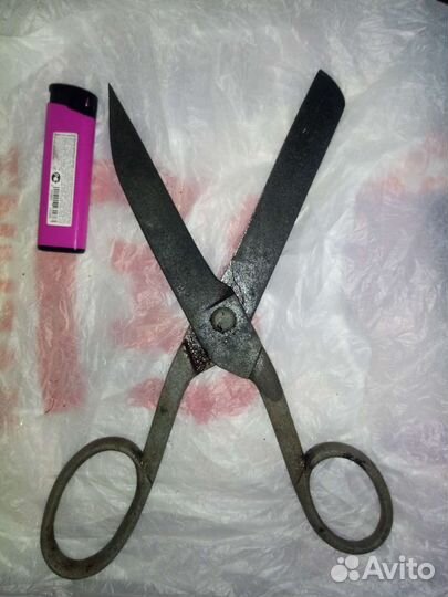 Старинные ножницы