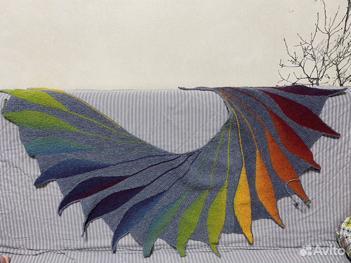 Шаль «Птица дивная»