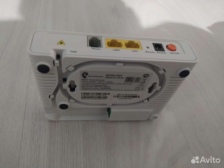 PON розетки для Ростелеком и Теле2