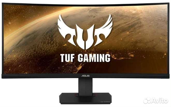 Монитор игровой asus TUF Gaming VG35VQ 35
