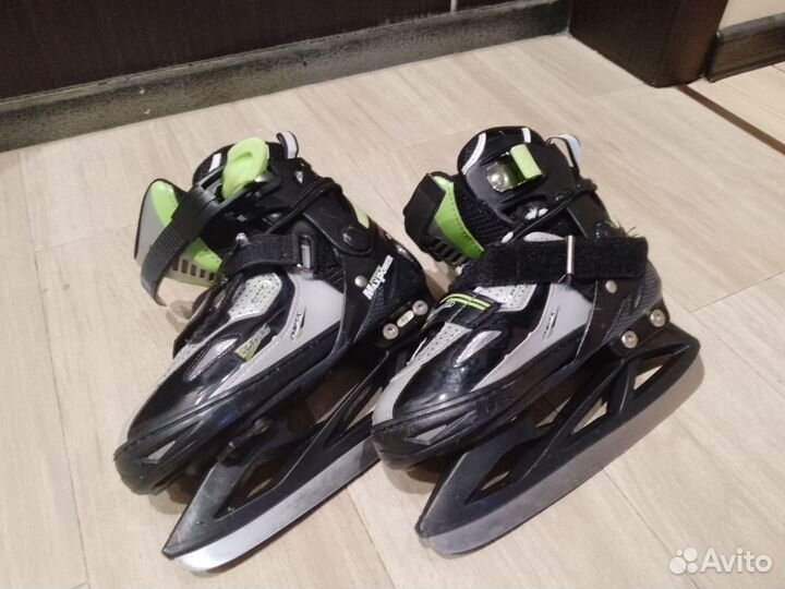 Коньки детские раздвижные