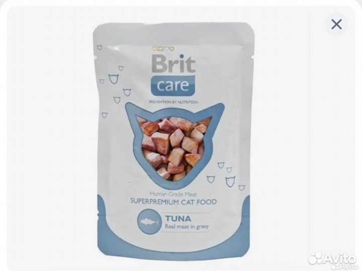 Brit care влажный корм для кошек, 24 шт