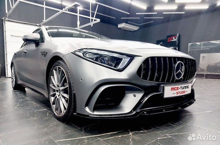 Передний бампер Mercedes CLS C257 стиль AMG GT 63S