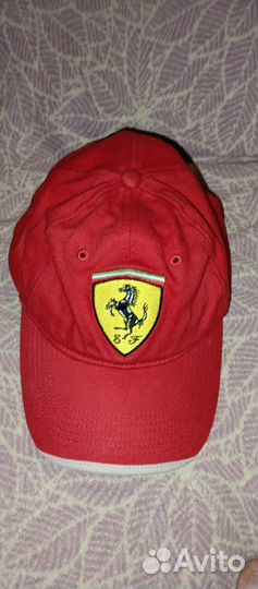 Бейсболка ferrari
