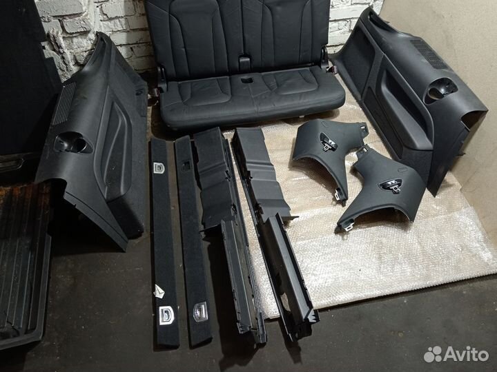 Третий ряд сидений audi q7 4l