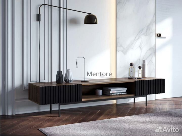 Тумба тв Batista на опорах (2000х400х200 мм)