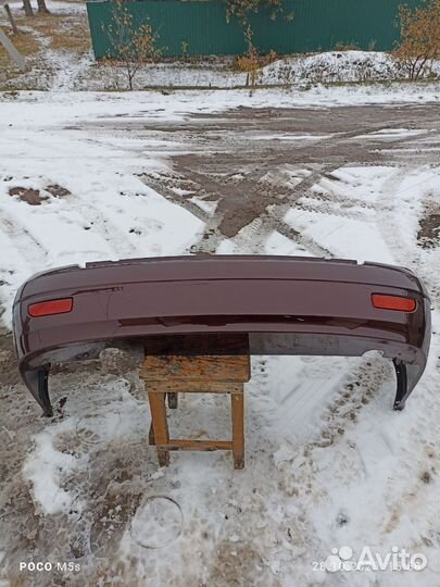 Бампер задний priora 1