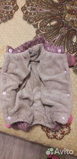 Зимний комбинезон на собаку