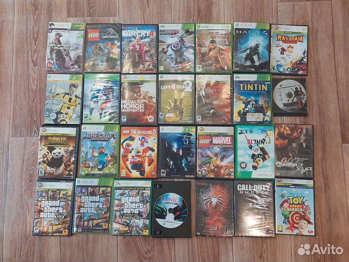 Диски на xbox 360
