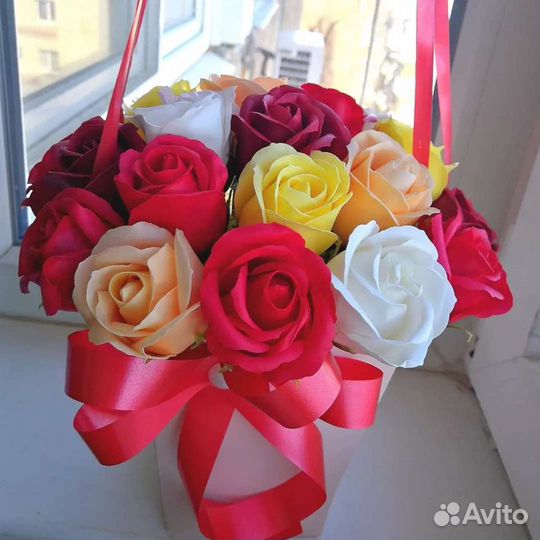 Букет из мыла