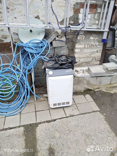 Газовый котел напольный бу 12.5 кв, автоматика сит