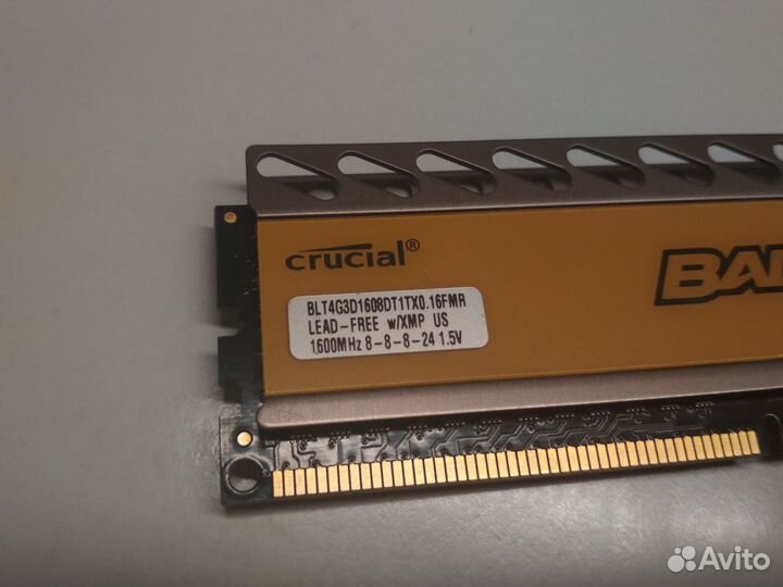 DDR3 Память Crucial 4 Гб