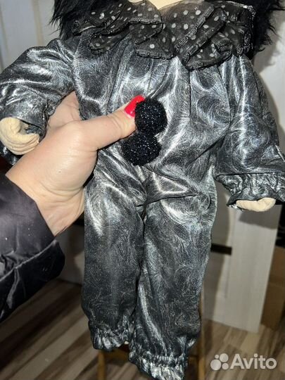 Кукла тряпичная Клоун