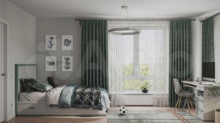 2-к. квартира, 40,5 м², 9/14 эт.