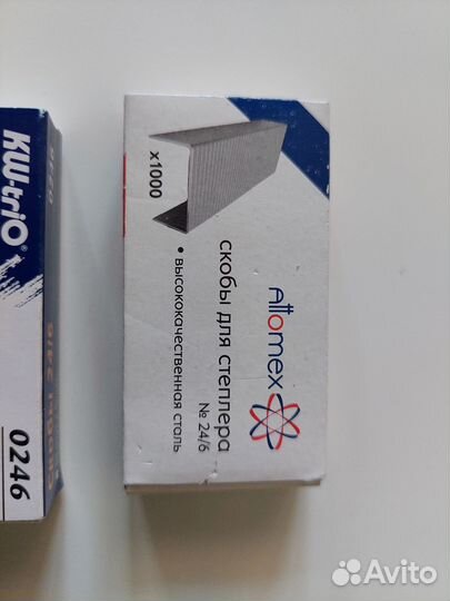 Скобы новые для степлера N24/6