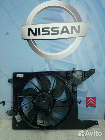 Вентилятор радиатора охлаждения двигателя диффузор