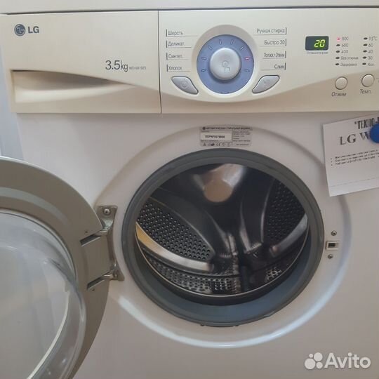 Машинка LG WD-80192S-3,5кг Гарантия 6мес. Доставка