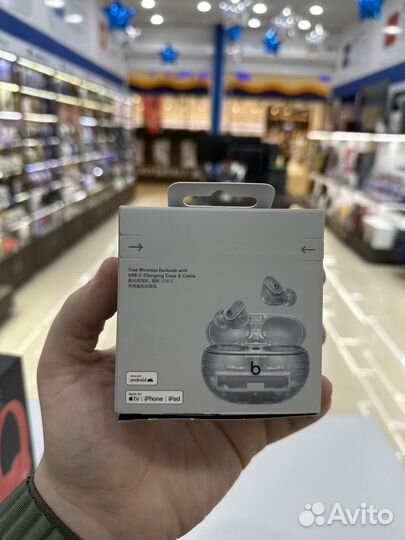 Наушники Beats Studio Buds Plus Traspartent