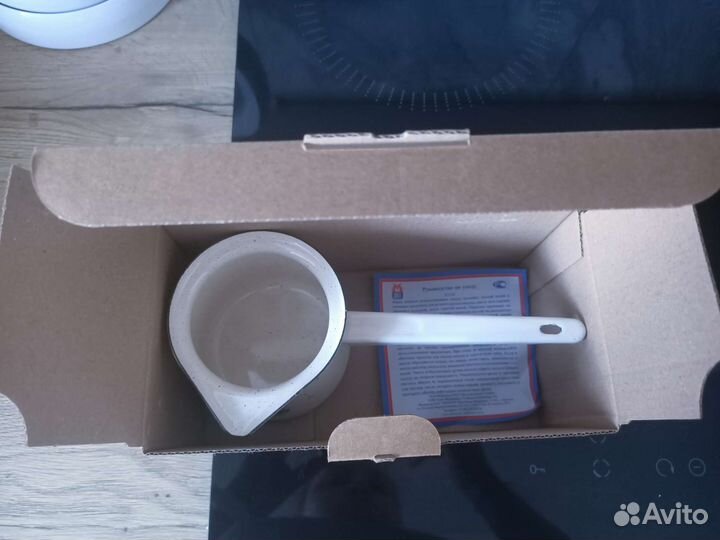 Турка эмалированная новая