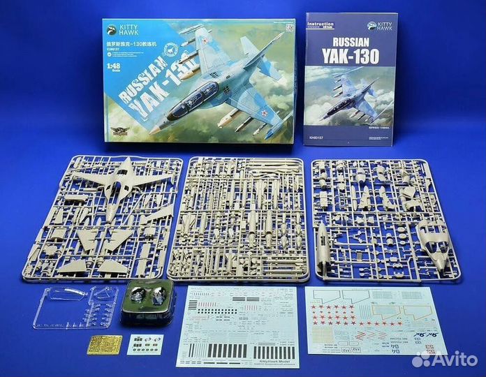 Сборная модель самолёта Як-130 1/48 Kitty Hawk