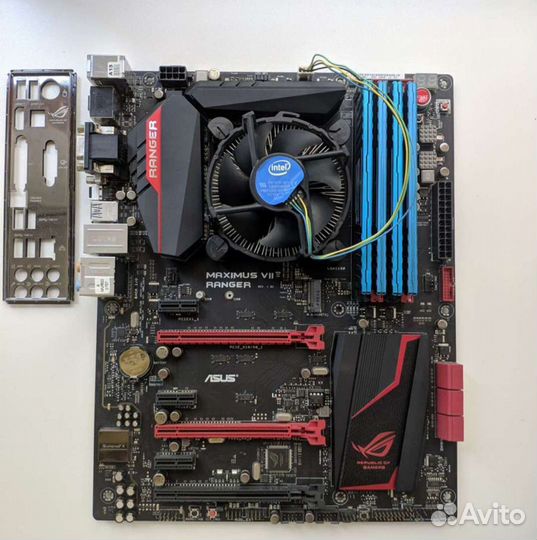 I7 4790k+мат.плата Asus rog maximus VII ranger