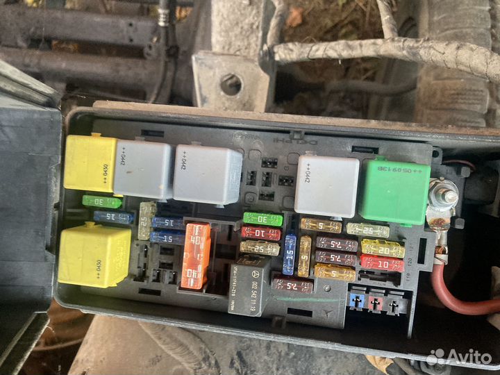 Блок предохранителей mercedes ml 164
