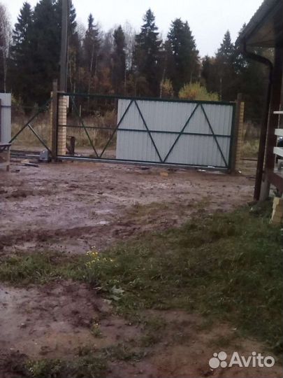 Откатные ворота под ключ
