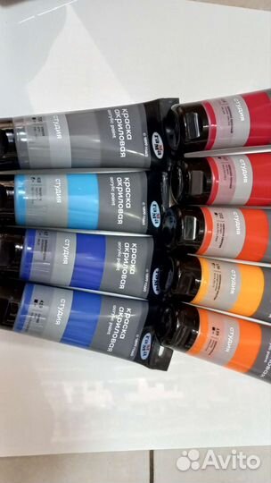 Акриловые краски художественные 40 цветов