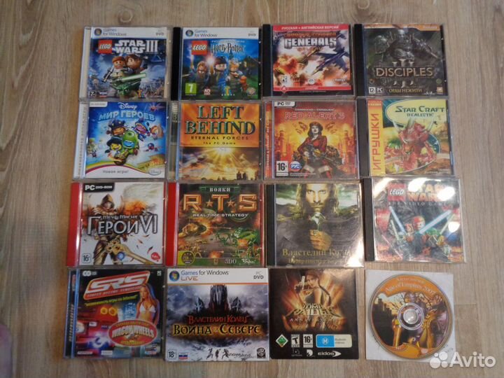 Игры для пк на дисках