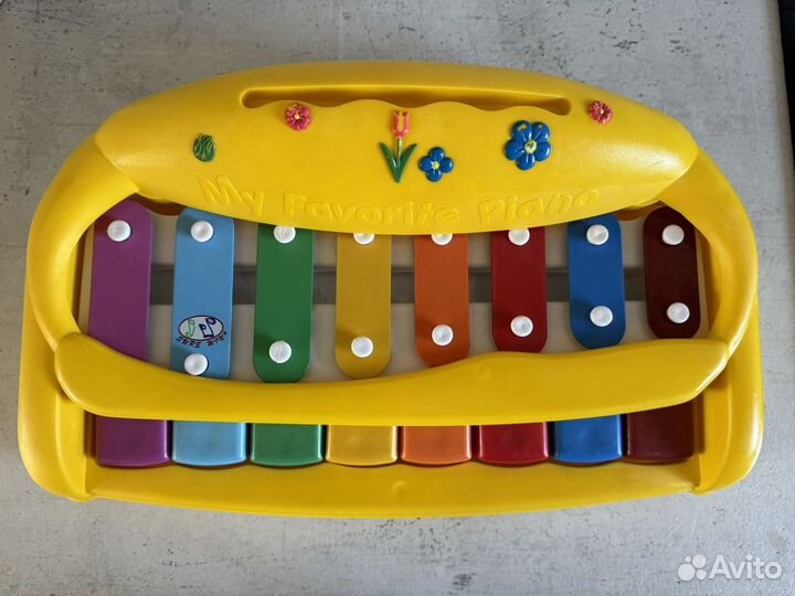 Пианино с ксилофоном детское