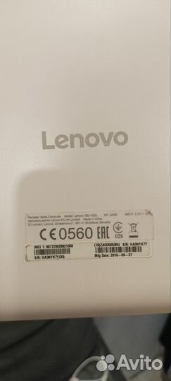 Планшет lenovo tab2A10-30