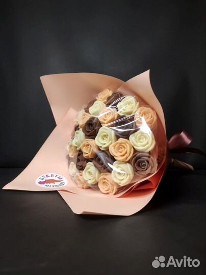 Букет из 2 видов шоколада - 29 шт