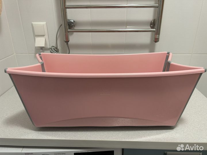 Складная ванночка stokke с горкой