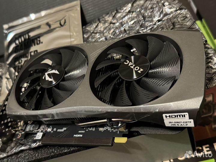 Видеокарта Zotac RTX 4060 8GB Twin Edge (Новая)