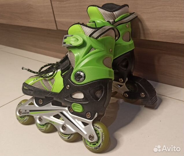 Ролики коньки 2 в 1 раздвижные детские