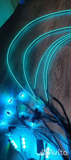 Атмосферная подсветка салона 18в1