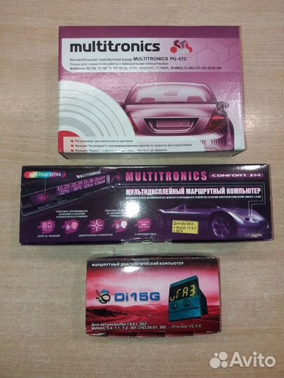 Бортовые компьютеры Multitronics