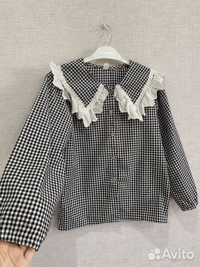 Рубашка для девочки 140