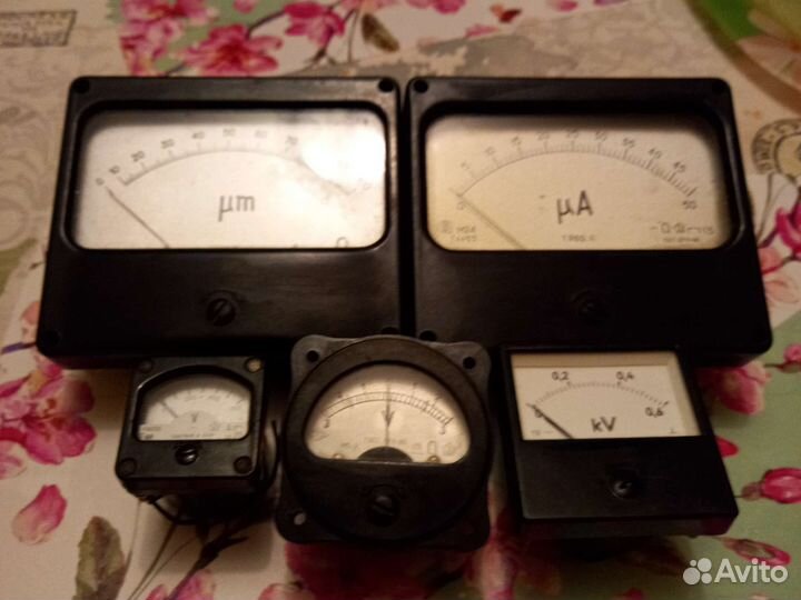 Вольтметры и амперметры СССР