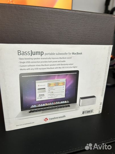 Сабвуфер для MacBook, Twelve south Bassjump 2